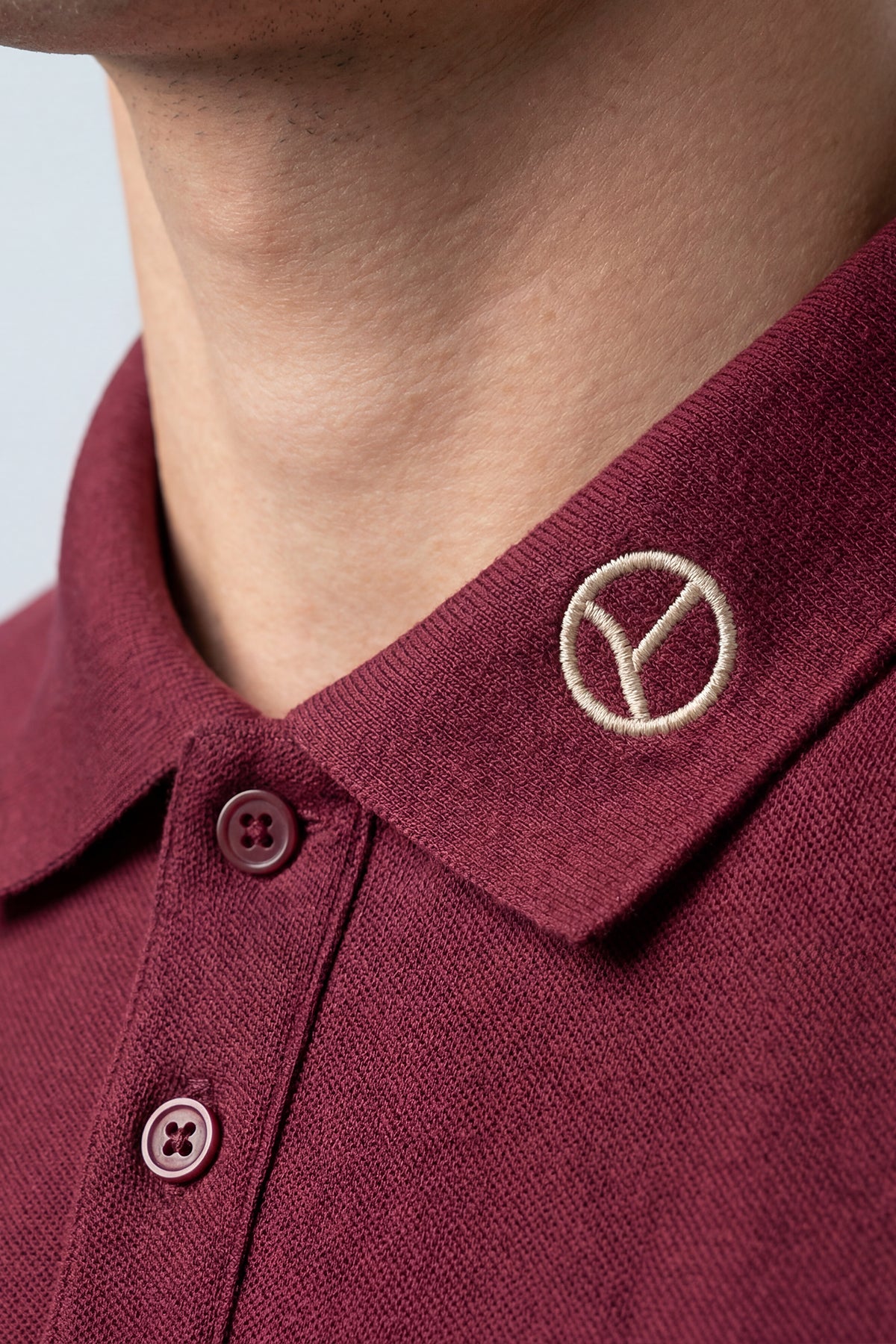 Rich Burgundy Polo